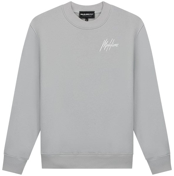 Malelions Malelions Sport Logo Sweater Grijs