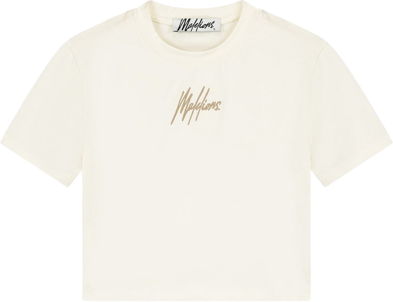 Malelions Malelions Women Signature Crop Top Wit