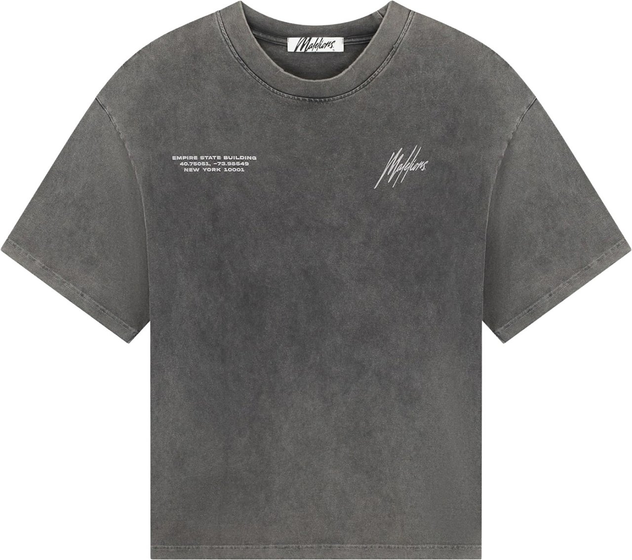 Malelions Malelions Women Manhattan T-Shirt Grijs