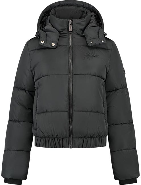 Malelions Malelions Women Signature Puffer Jacket Zwart