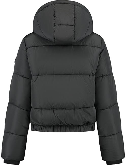 Malelions Malelions Women Signature Puffer Jacket Zwart