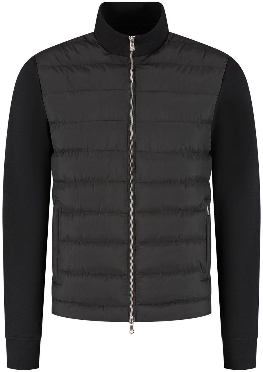 Malelions Premium Malelions Premium Hybrid Quilted Jacket Zwart