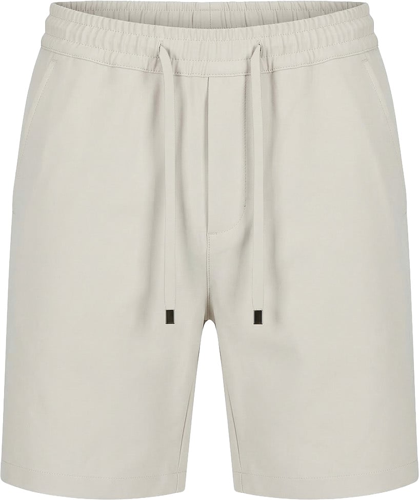 Malelions Premium Smart Chino Shorts Beige