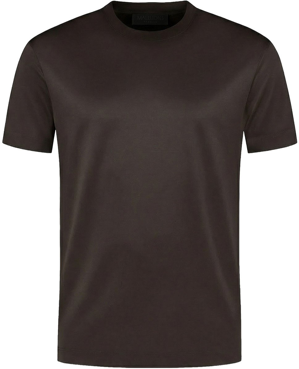 Malelions Premium Malelions Premium Mercerized Cotton T-Shirt Bruin