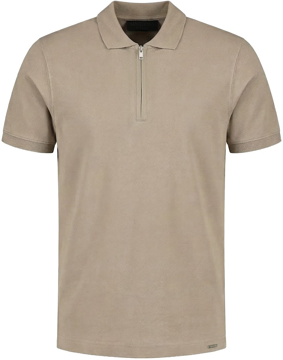 Malelions Premium Malelions Premium Mercerized Cotton Polo Beige