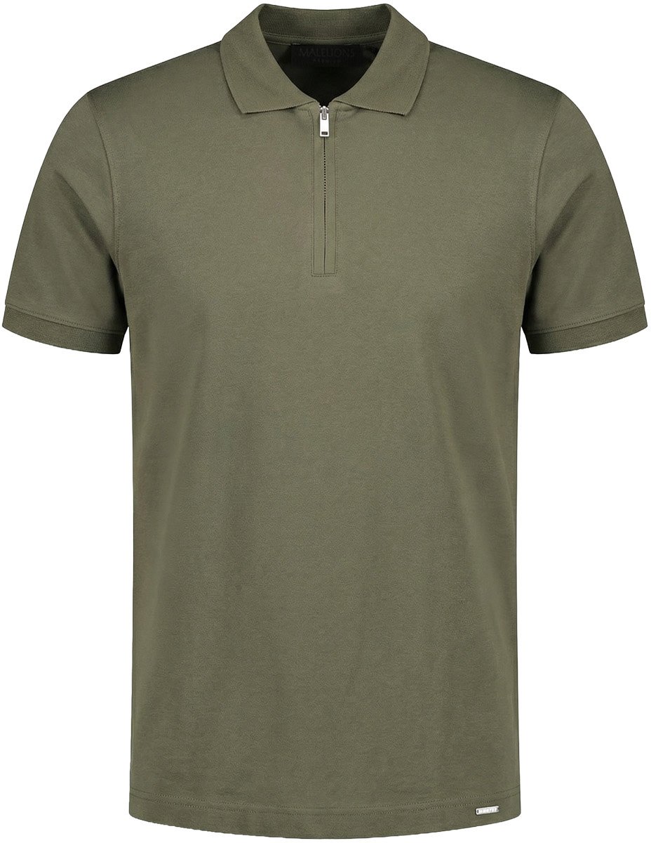 Malelions Premium Malelions Premium Mercerized Cotton Polo Groen