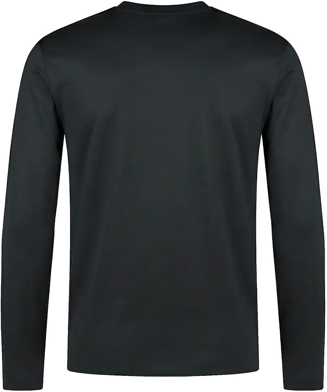 Malelions Premium Malelions Premium Mercerized Cotton Longsleeve T-Shirt Zwart