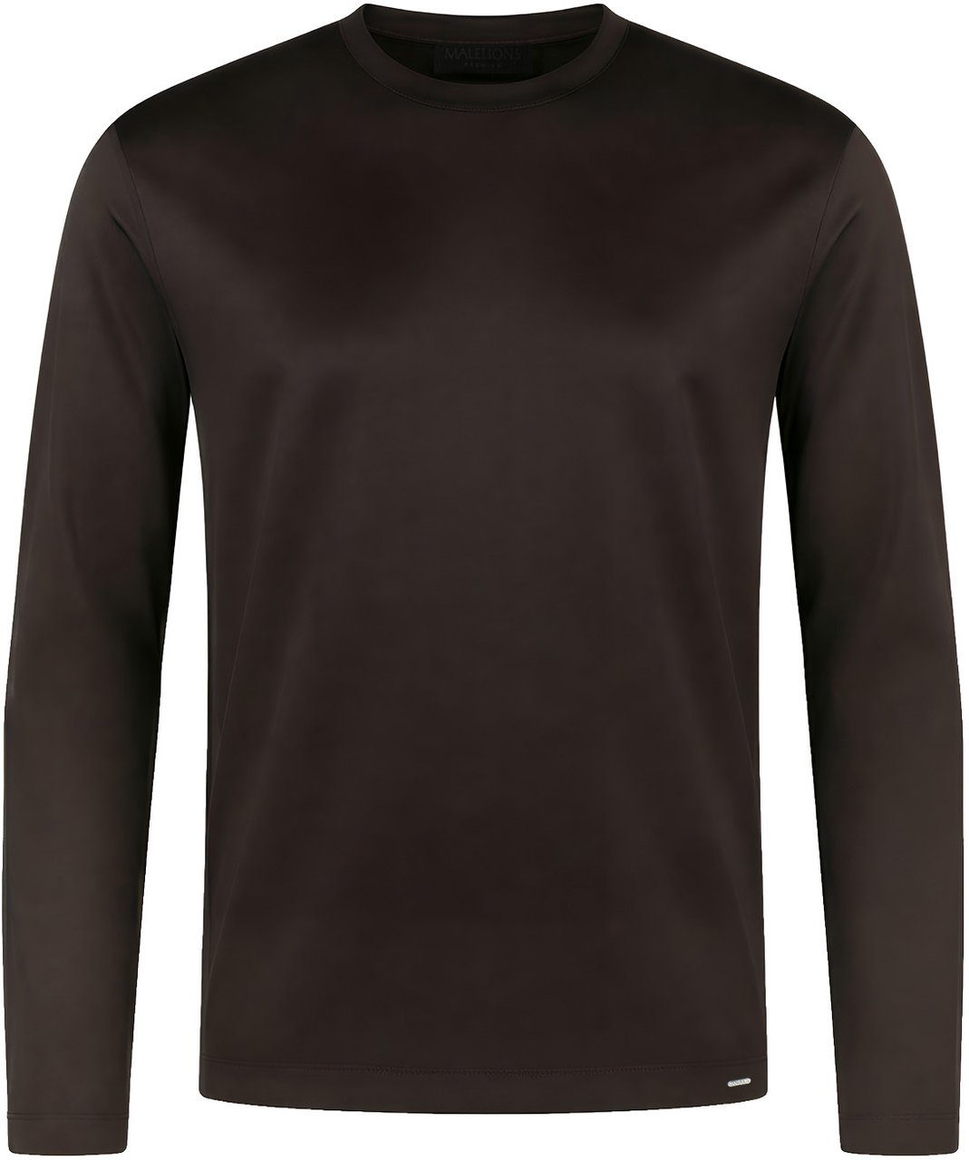 Malelions Premium Malelions Premium Mercerized Cotton Longsleeve T-Shirt Bruin