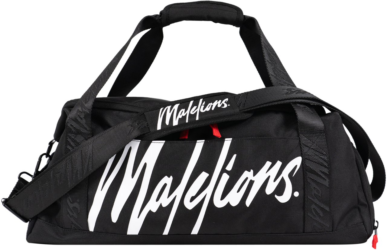 Malelions Malelions Sport Signature Duffle Bag Zwart