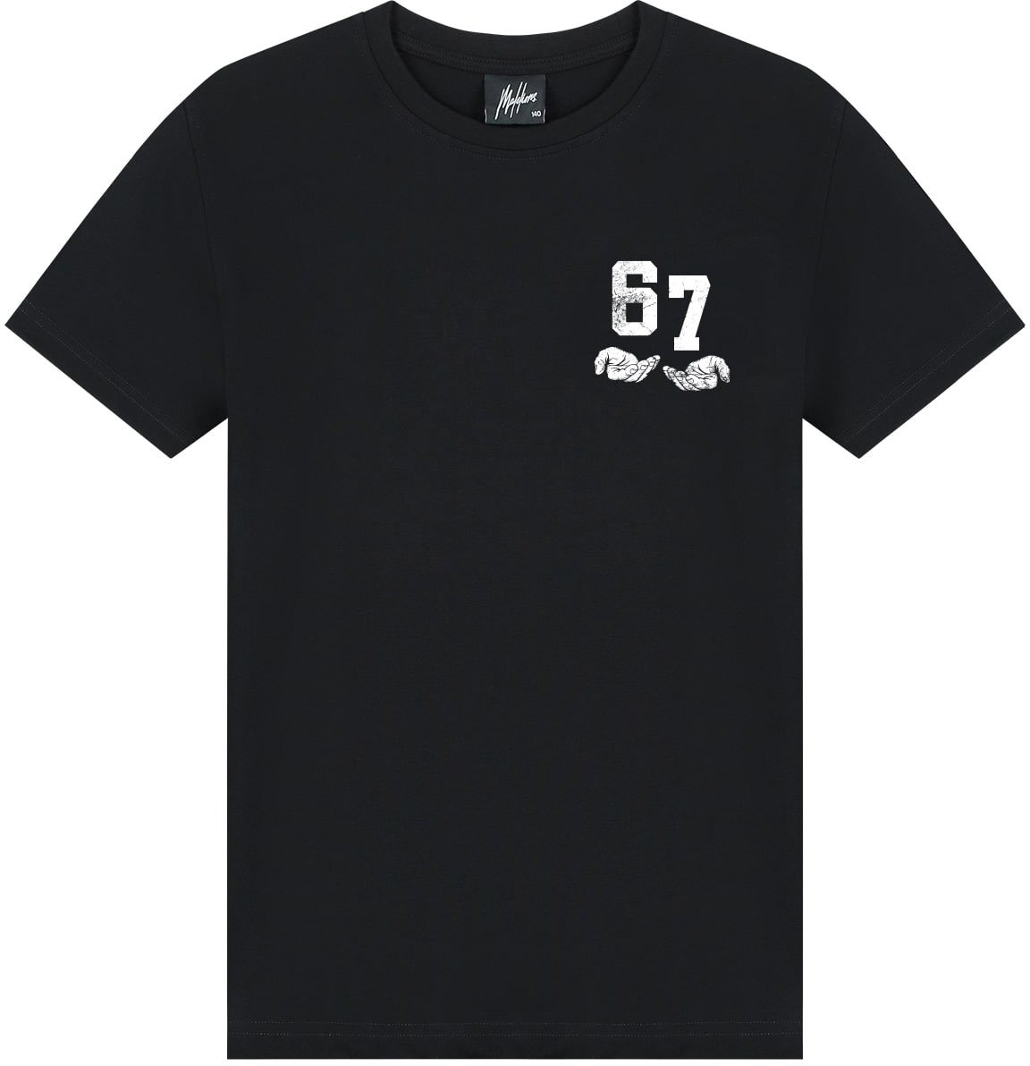 Malelions Malelions Junior Six Seven T-Shirt Zwart