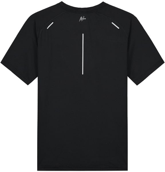 Malelions Malelions Padel Hexagon T-Shirt Zwart