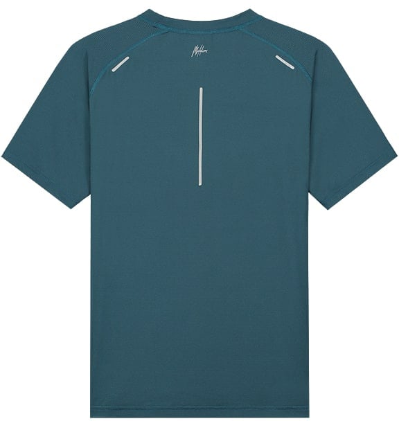 Malelions Malelions Padel Hexagon T-Shirt Groen