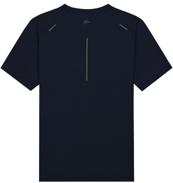 Malelions Malelions Sport Padel Vortex T-Shirt Blauw