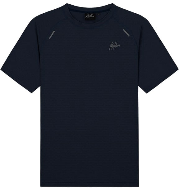 Malelions Malelions Sport Padel Vortex T-Shirt Blauw
