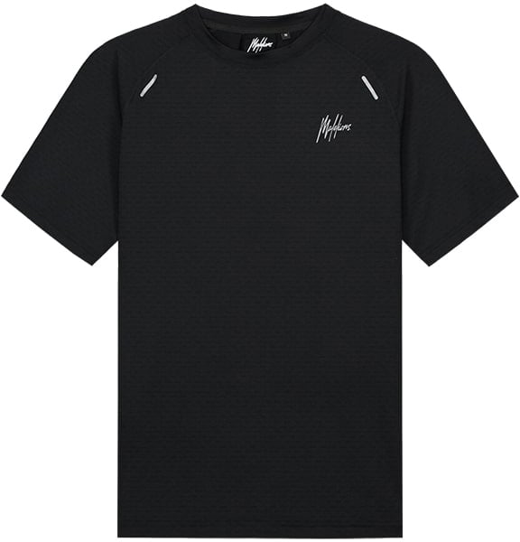 Malelions Malelions Sport Padel Vortex T-Shirt Zwart