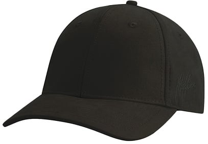 Malelions Suede Signature Cap Zwart