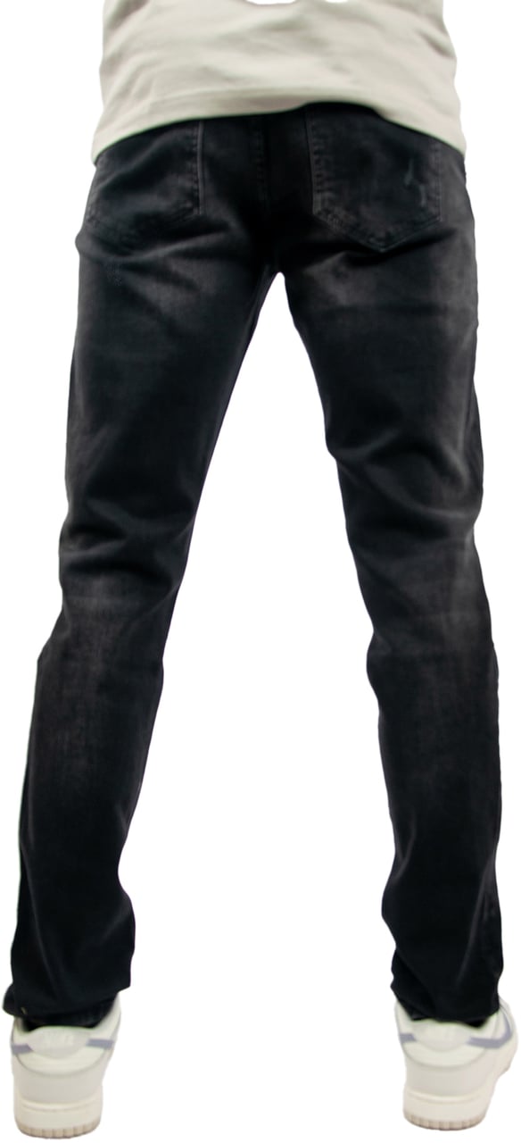 Malelions Tapered Jeans Zwart