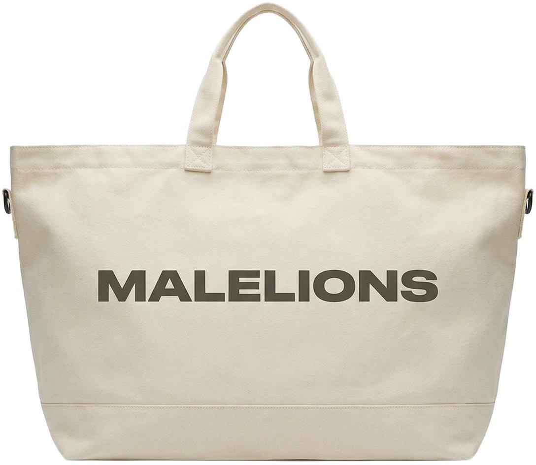 Malelions Medium Shopper Beige