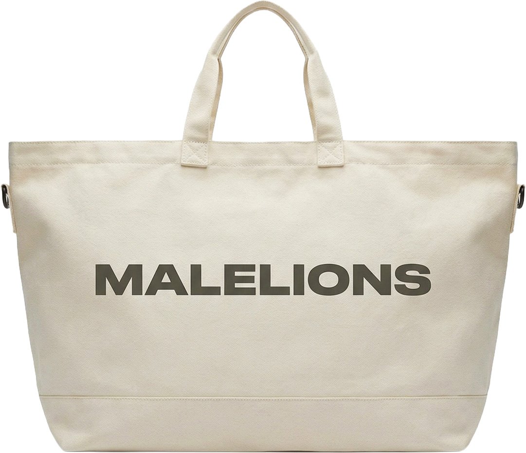Malelions Malelions Medium Shopper Beige