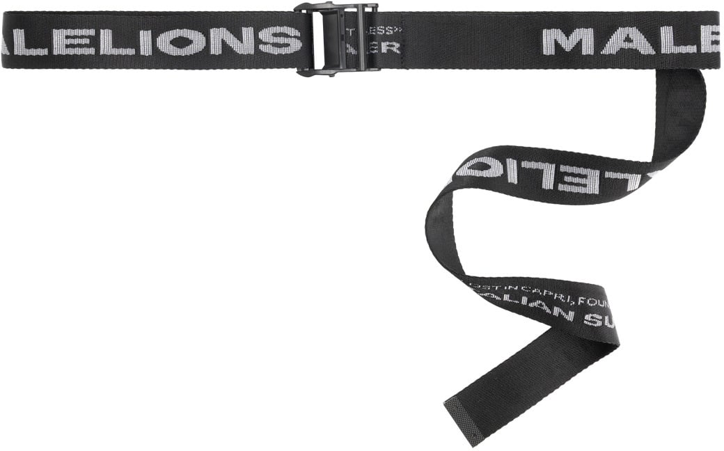 Malelions Women Italian Summer Belt Zwart