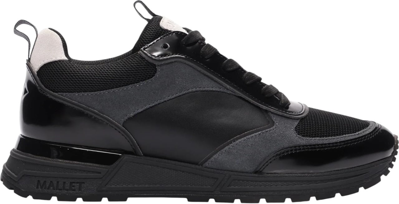 Mallet Heren Sneaker Zwart
