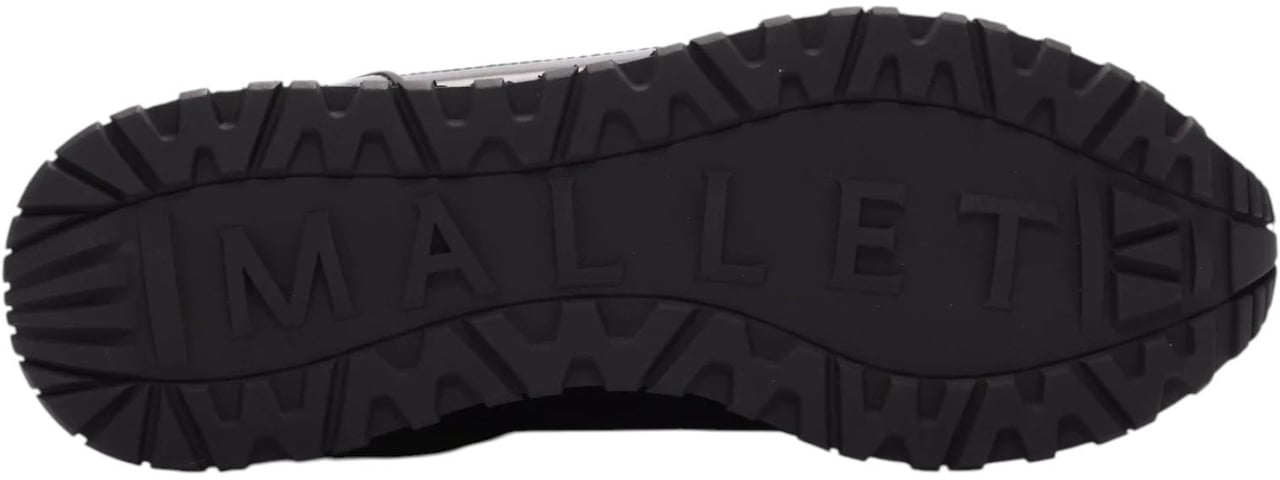 Mallet Heren Sneaker Zwart