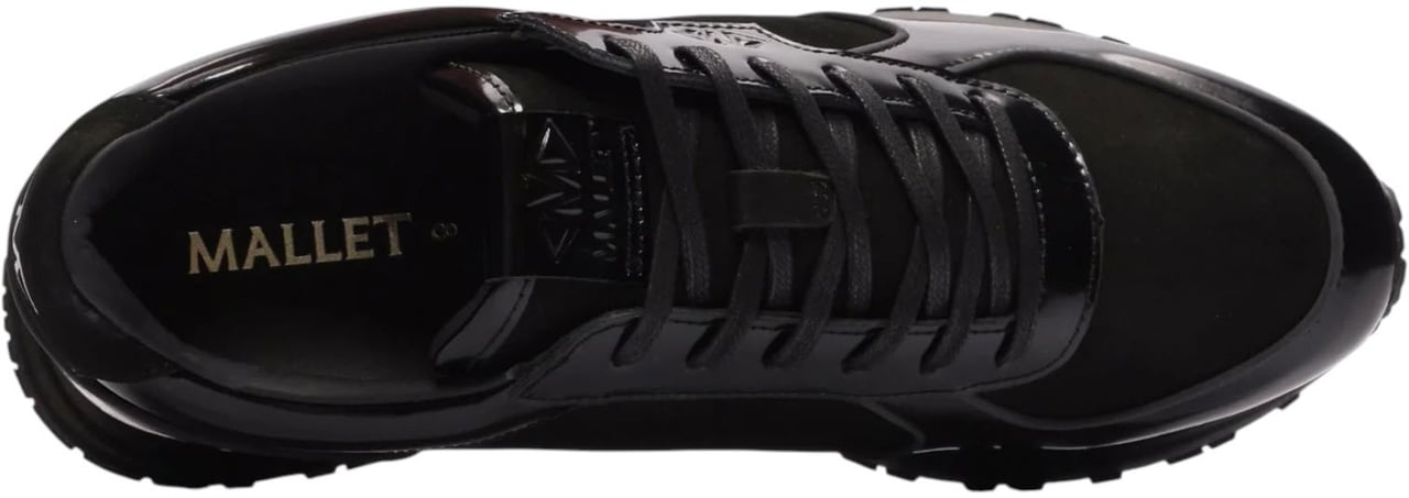 Mallet Heren Sneaker Zwart