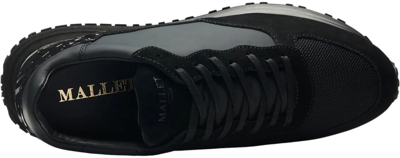 Mallet Heren Sneaker Zwart