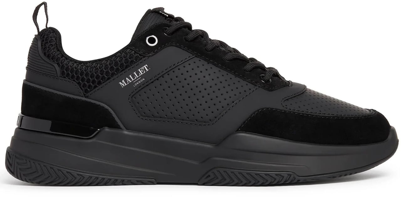 Mallet Heren Sneaker Zwart