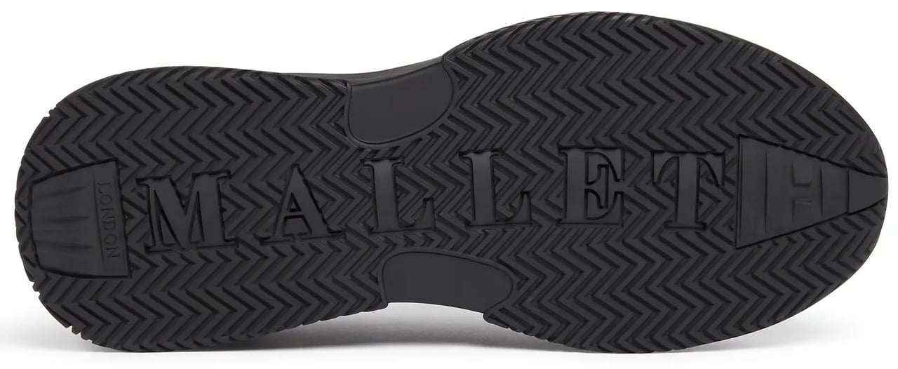 Mallet Heren Sneaker Zwart
