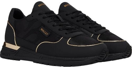 Mallet Heren Sneaker Zwart