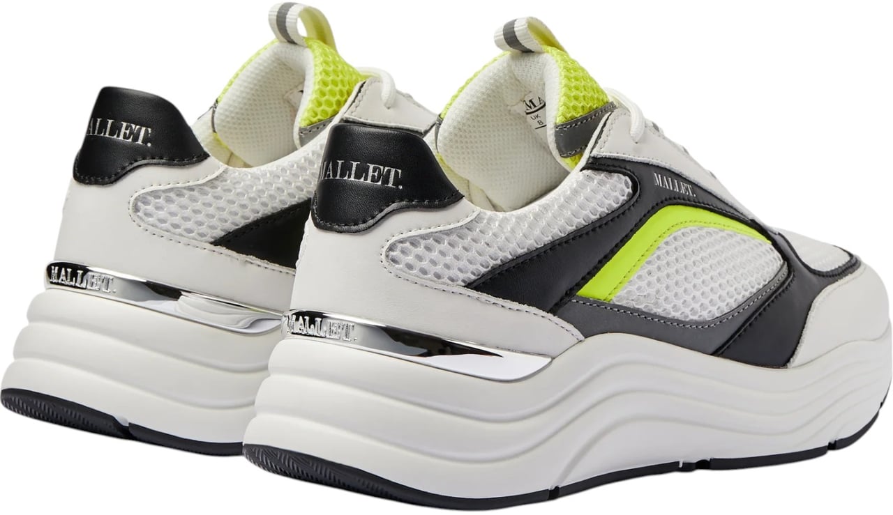 Mallet Heren Sneaker Wit