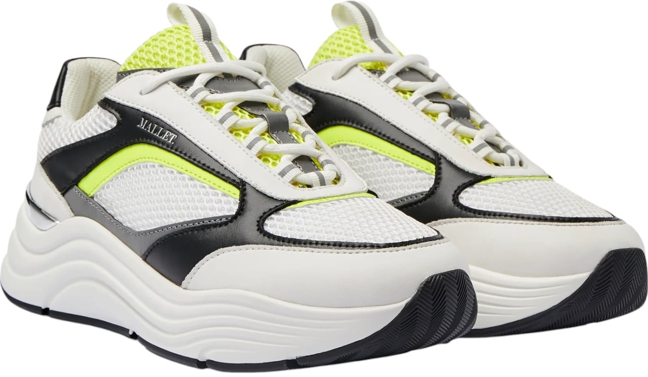 Mallet Heren Sneaker Wit