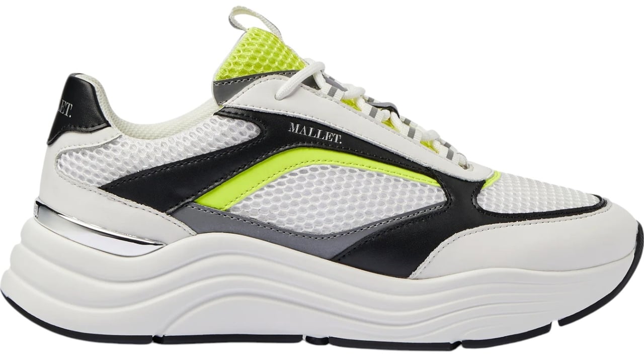 Mallet Heren Sneaker Wit