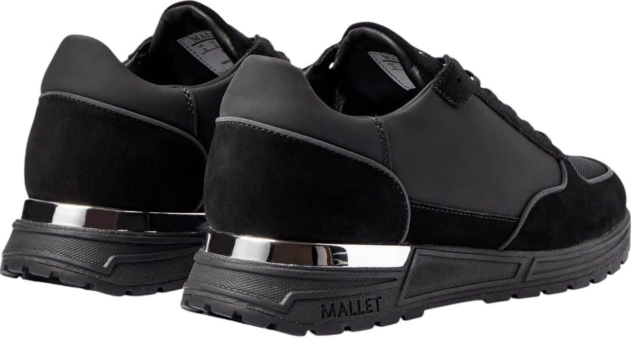 Mallet Heren Sneaker Zwart