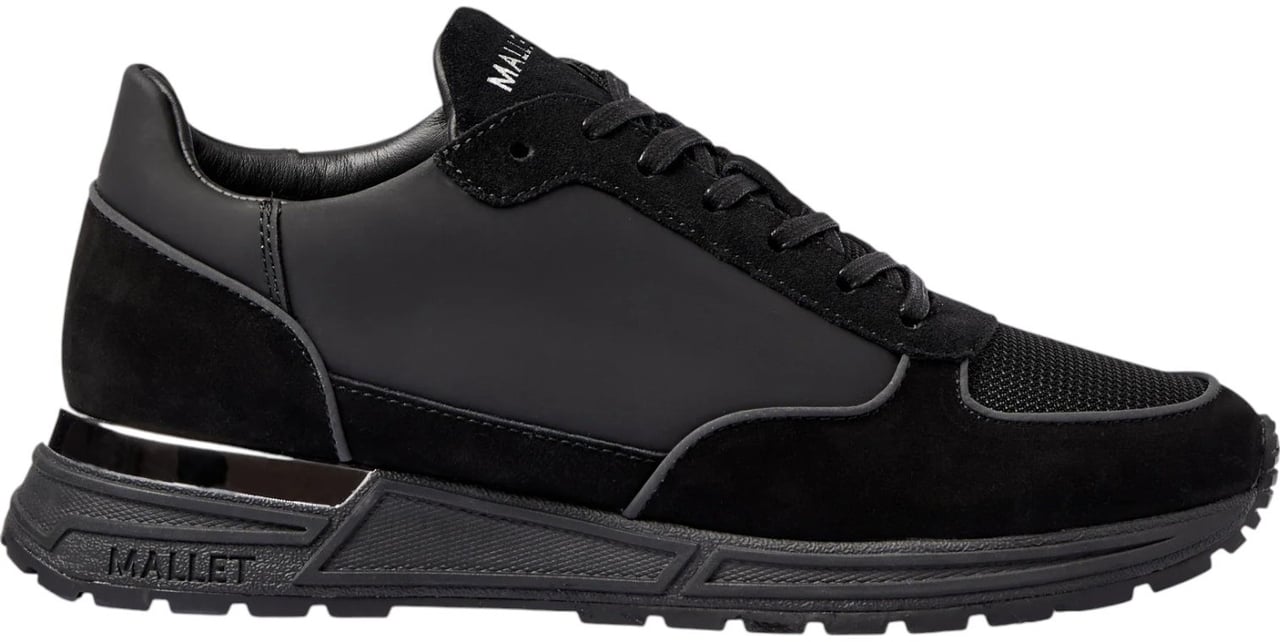 Mallet Heren Sneaker Zwart