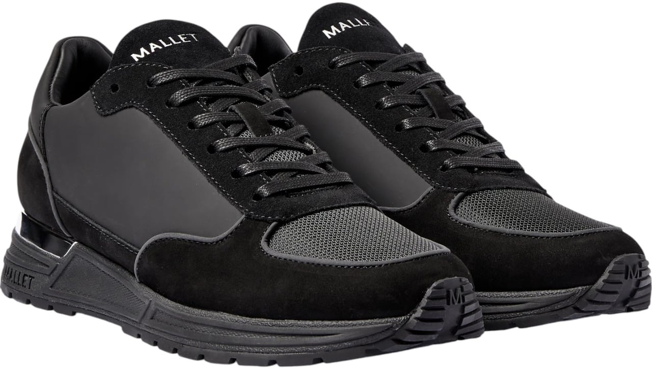 Mallet Heren Sneaker Zwart