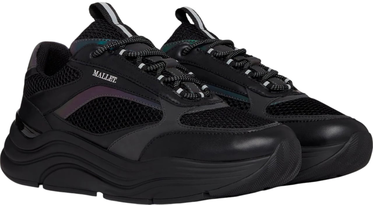 Mallet Heren Sneaker Zwart