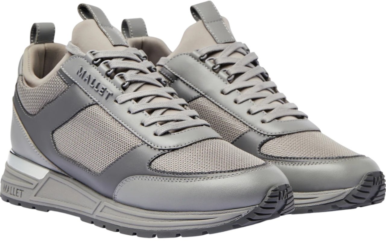 Mallet Heren Sneaker Grijs