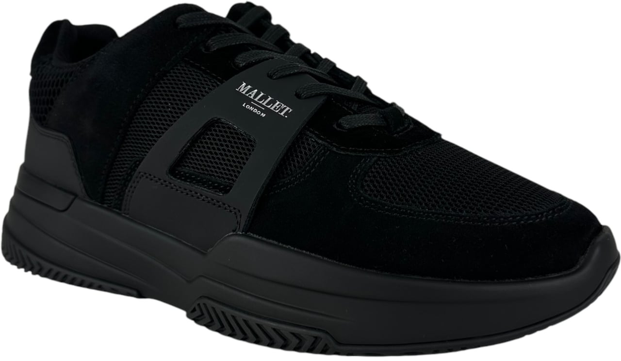 Mallet Heren Sneaker Zwart