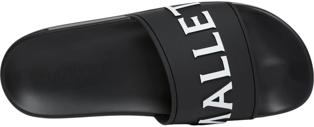 Mallet Heren Slipper Zwart