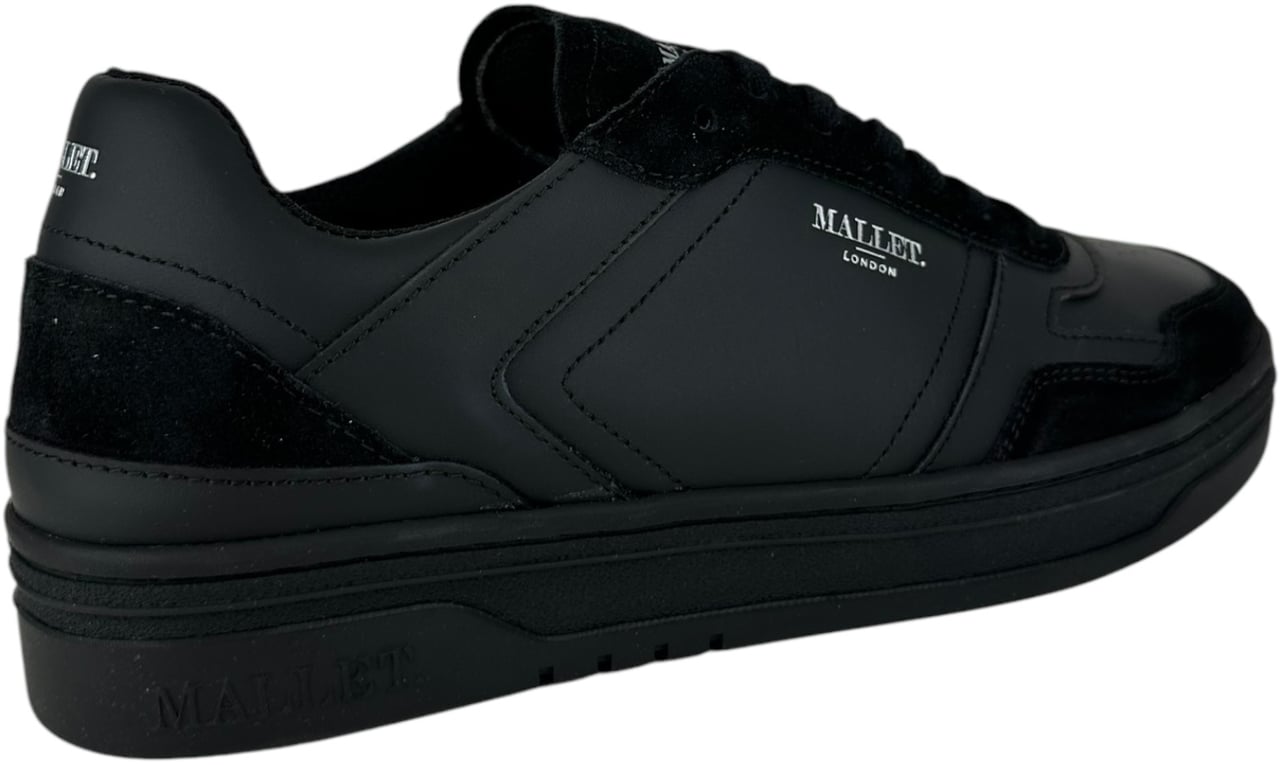 Mallet Heren Sneakers Zwart