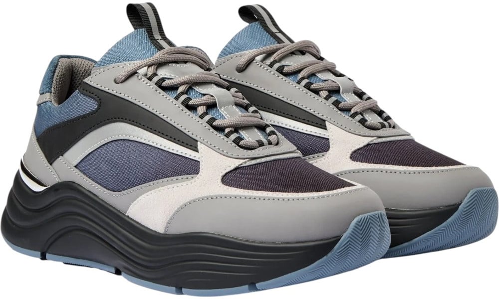 Mallet Heren Sneaker Grijs