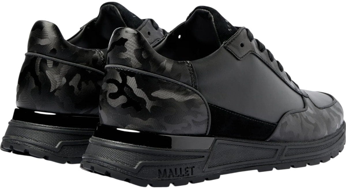 Mallet Heren Sneakers Zwart