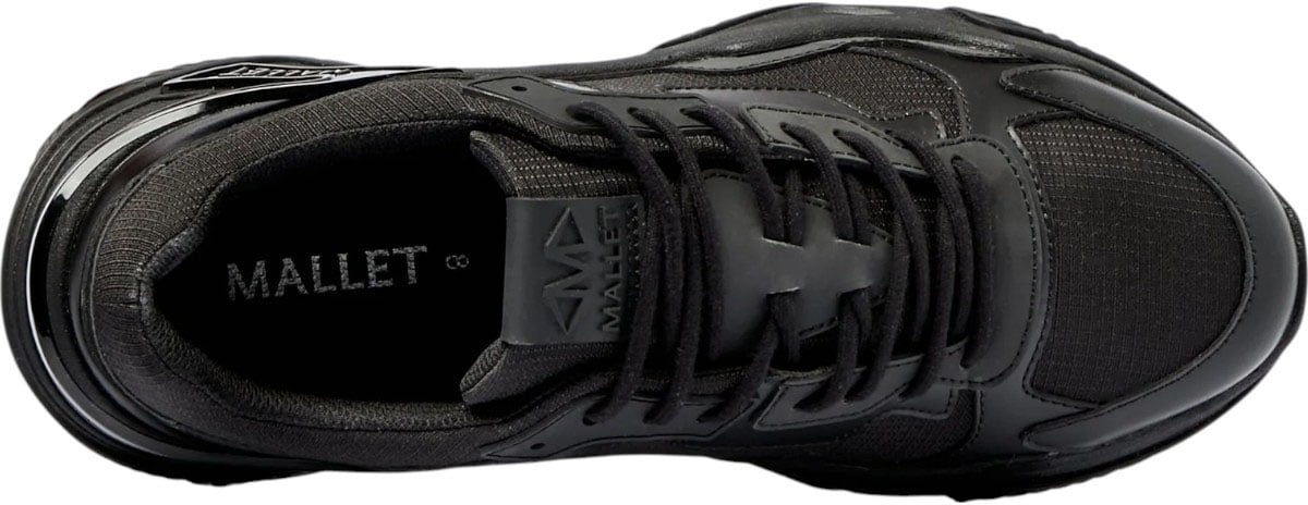 Mallet Heren Sneakers Zwart