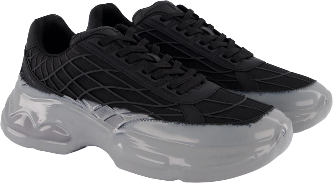 Mallet Footwear Heren Neptun Dip sneakers Zwart