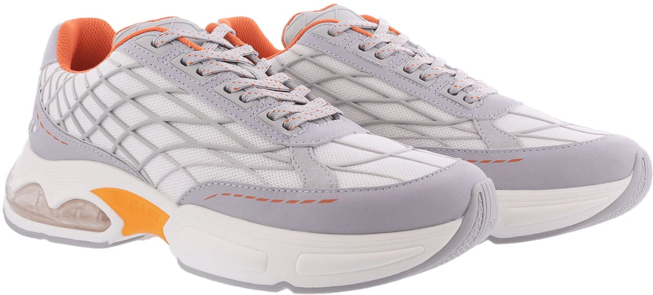 Mallet Heren Neptune Sneaker Wit Wit