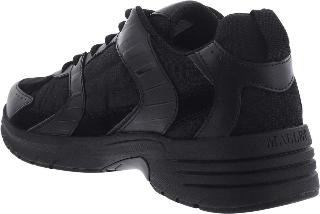 Mallet Heren Holloway Sneaker Zwart Zwart