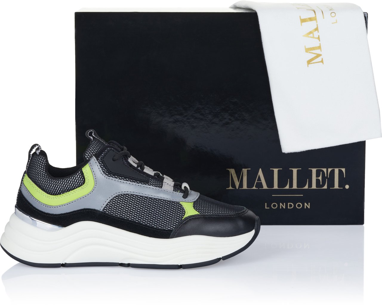 Mallet Mallet Schuhe Zwart