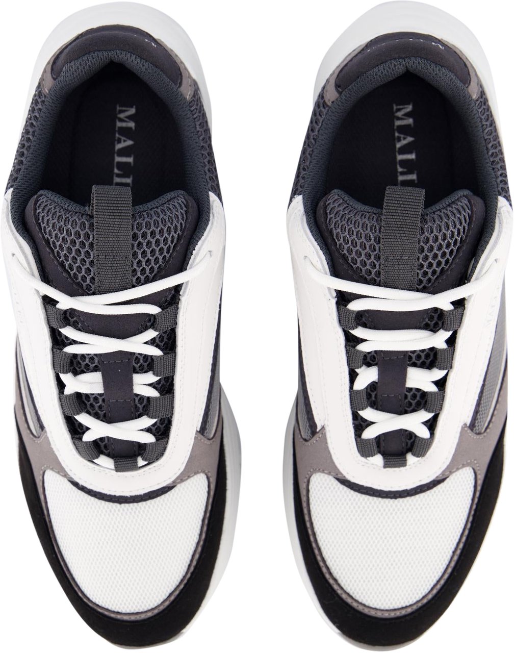Mallet Heren Cyrus 2.0 Triple Sneaker Wit Wit